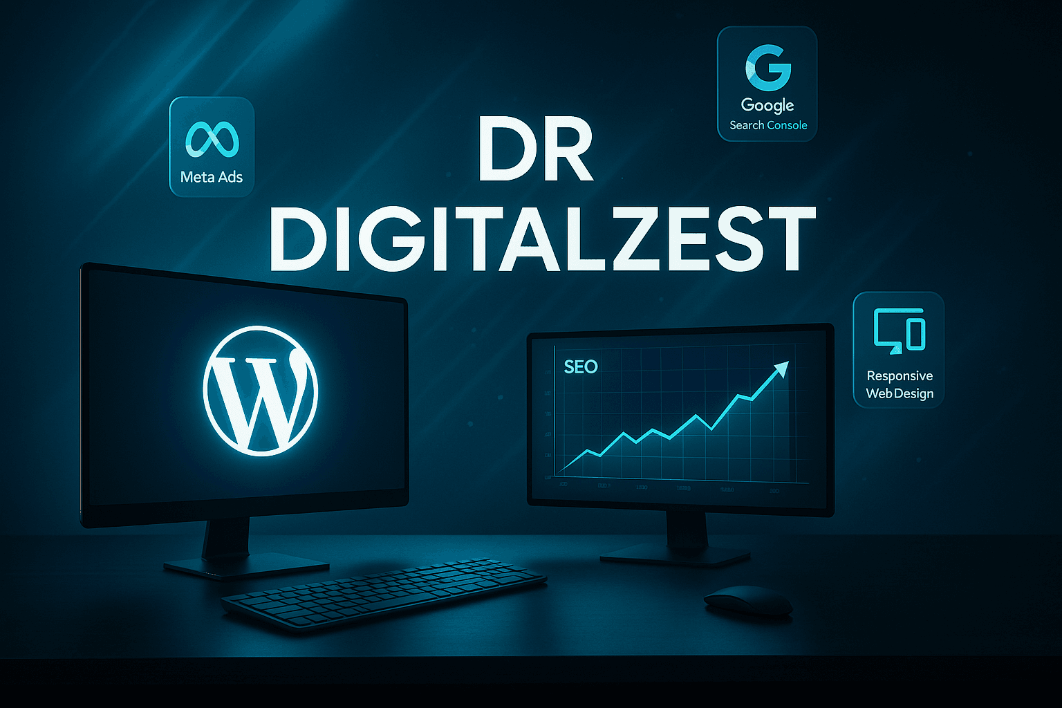 Digital marketing and web development services for businesses.